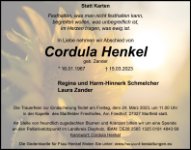 eine Anzeige
