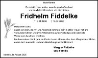 eine Anzeige