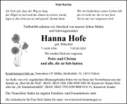 eine Anzeige