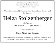 eine Anzeige